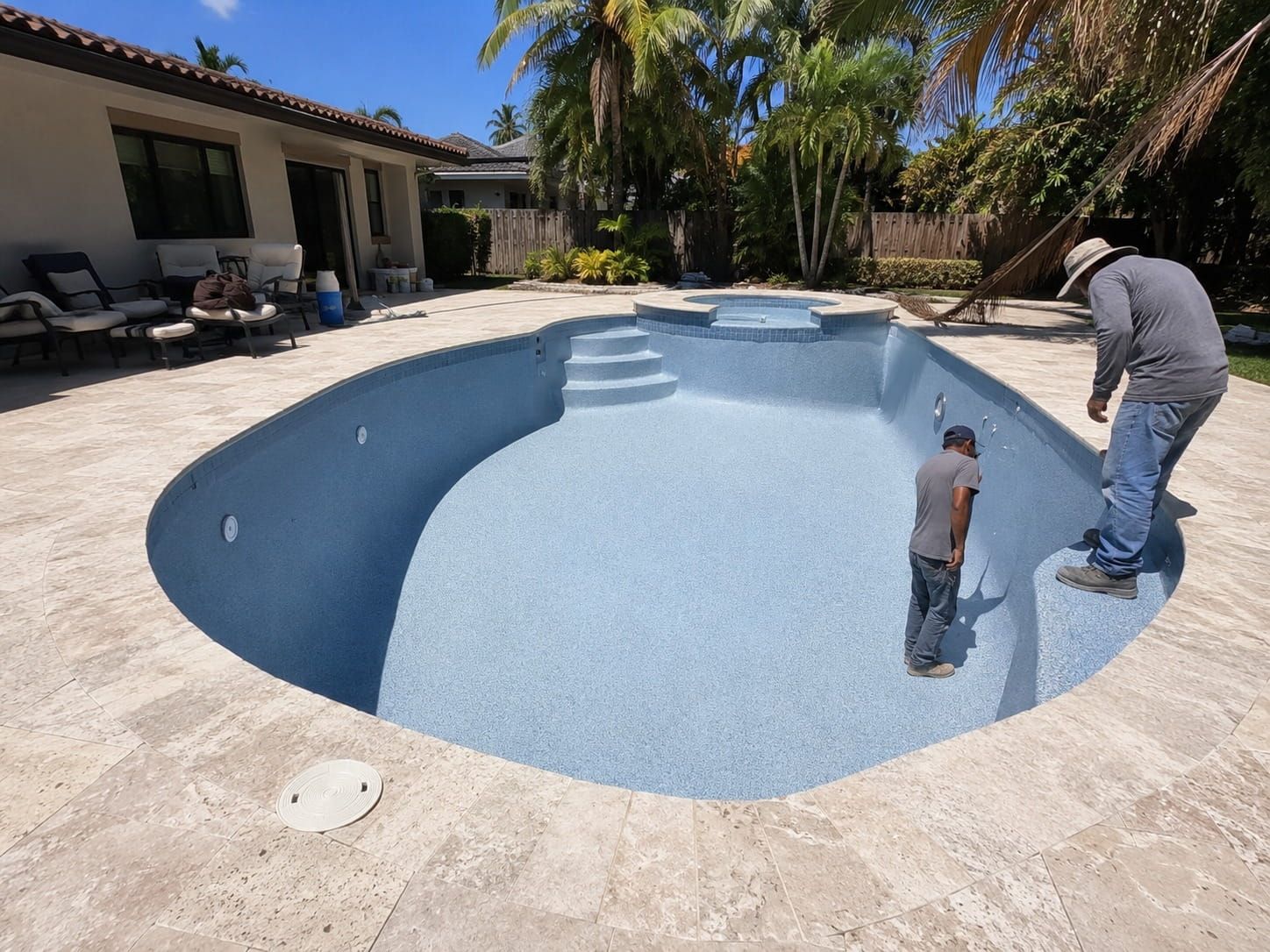 Miami pool restoration project